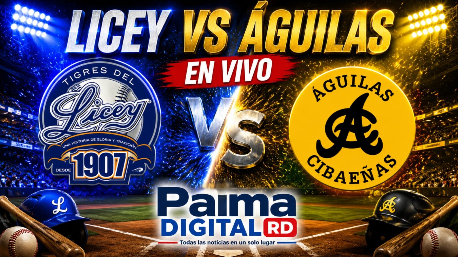 Licey VS Aguilas | LIDOM | Palma Digital RD En Vivo