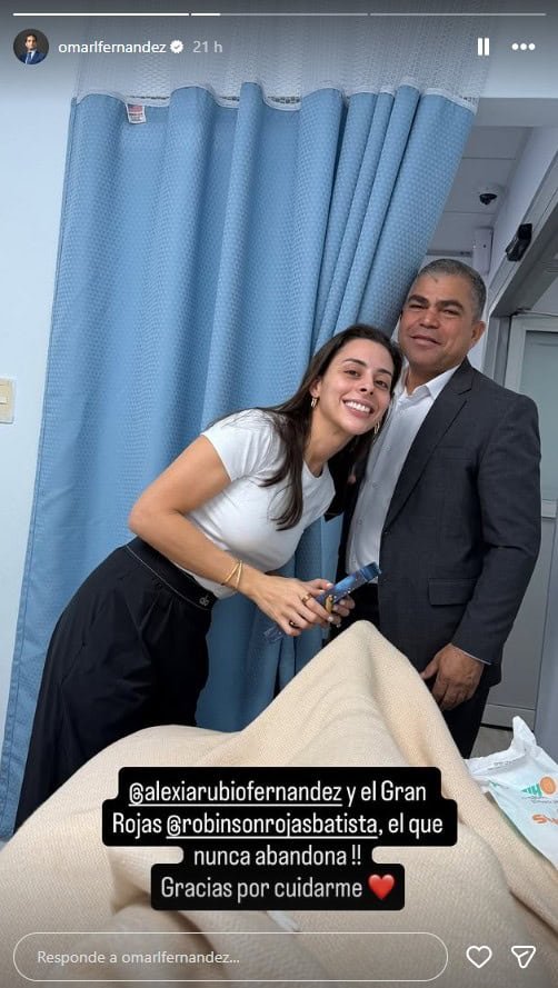 Senador Omar Fernández fue hospitalizado tras presentar un cuadro de agotamiento