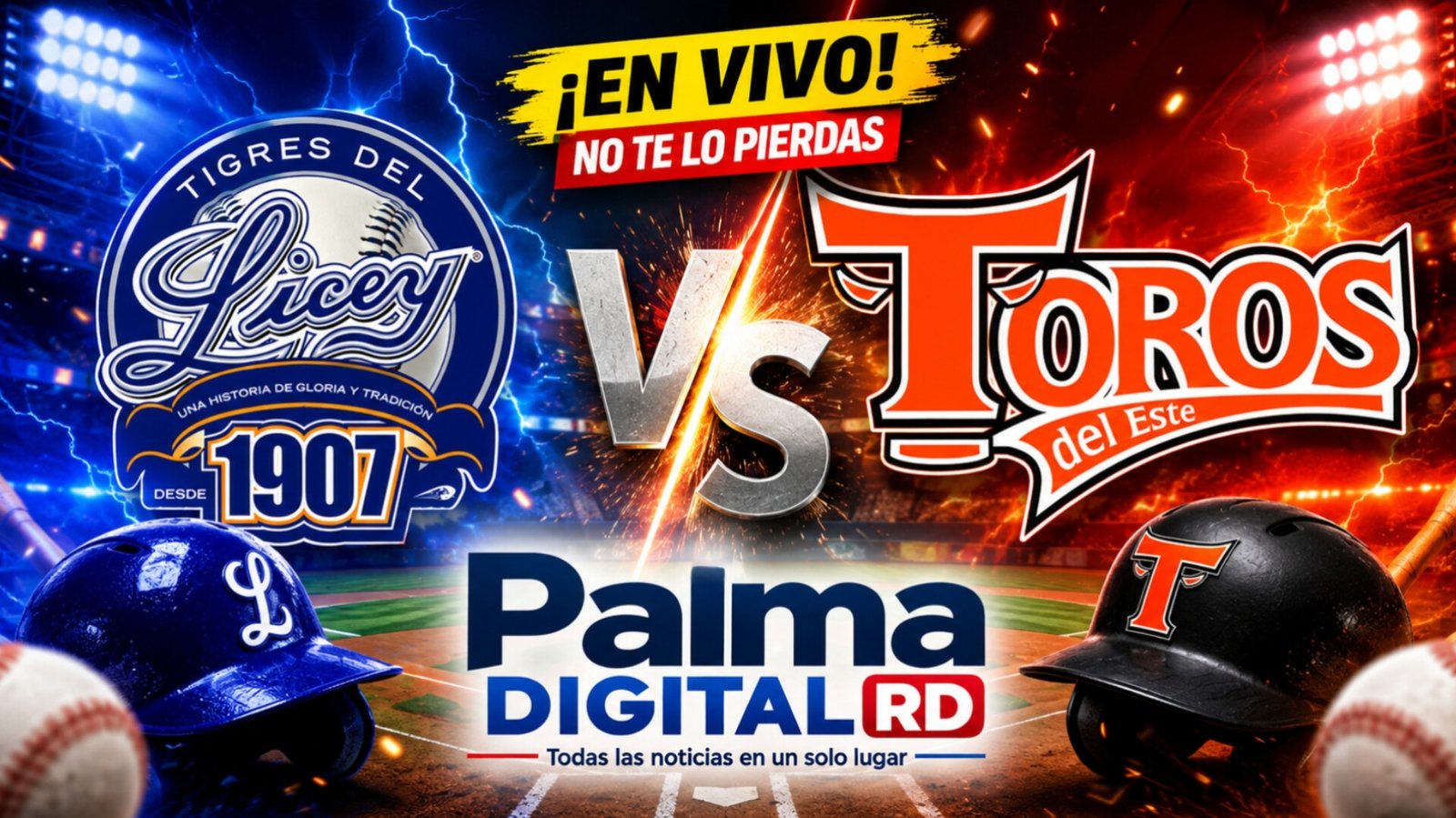 Licey VS Toros | LIDOM | Palma Digital RD En Vivo