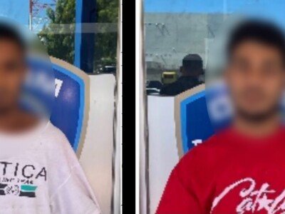 Policía apresa a dos por robo en joyería en Santiago